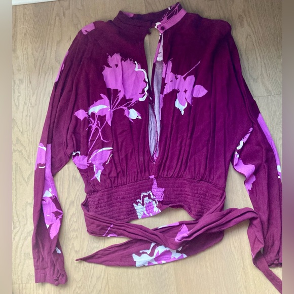 Free People Say You Love Me Blouse (Sz.small) - Picture 3 of 7